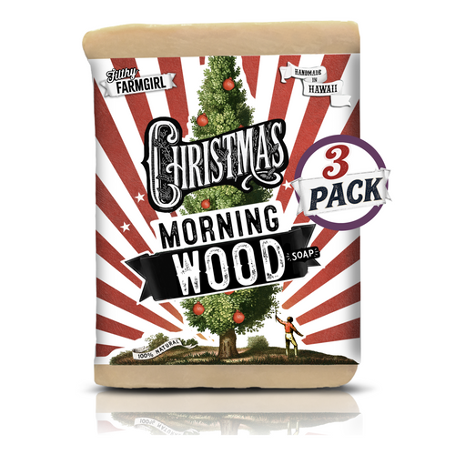Christmas Morning Wood 3 pack by Filthy Farmgirl