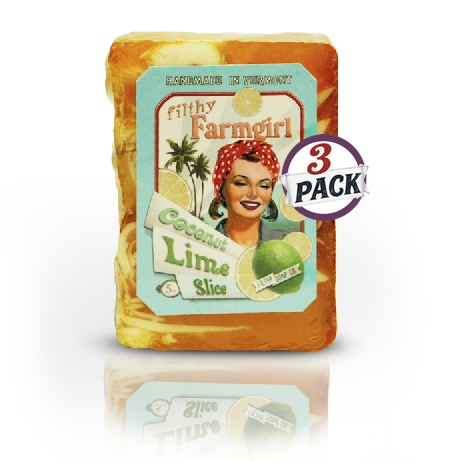 Coconut Lime Slice 3 pack by Filthy Farmgirl