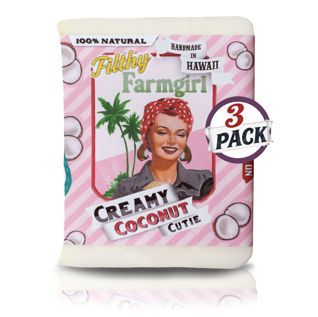 Creamy Coconut Cutie 3 pack by Filthy Farmgirl