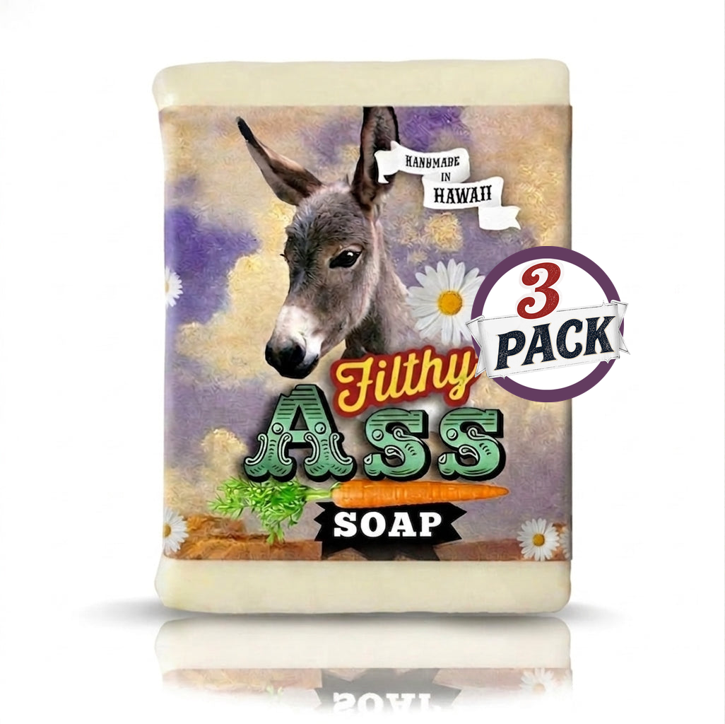 Filthy Ass Soap 3 pack by Filthy Farmgirl