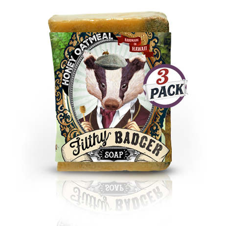 Filthy Badger Soap 3 pack by Filthy Farmgirl
