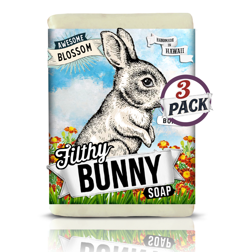 Filthy Bunny Soap 3 pack by Filthy Farmgirl