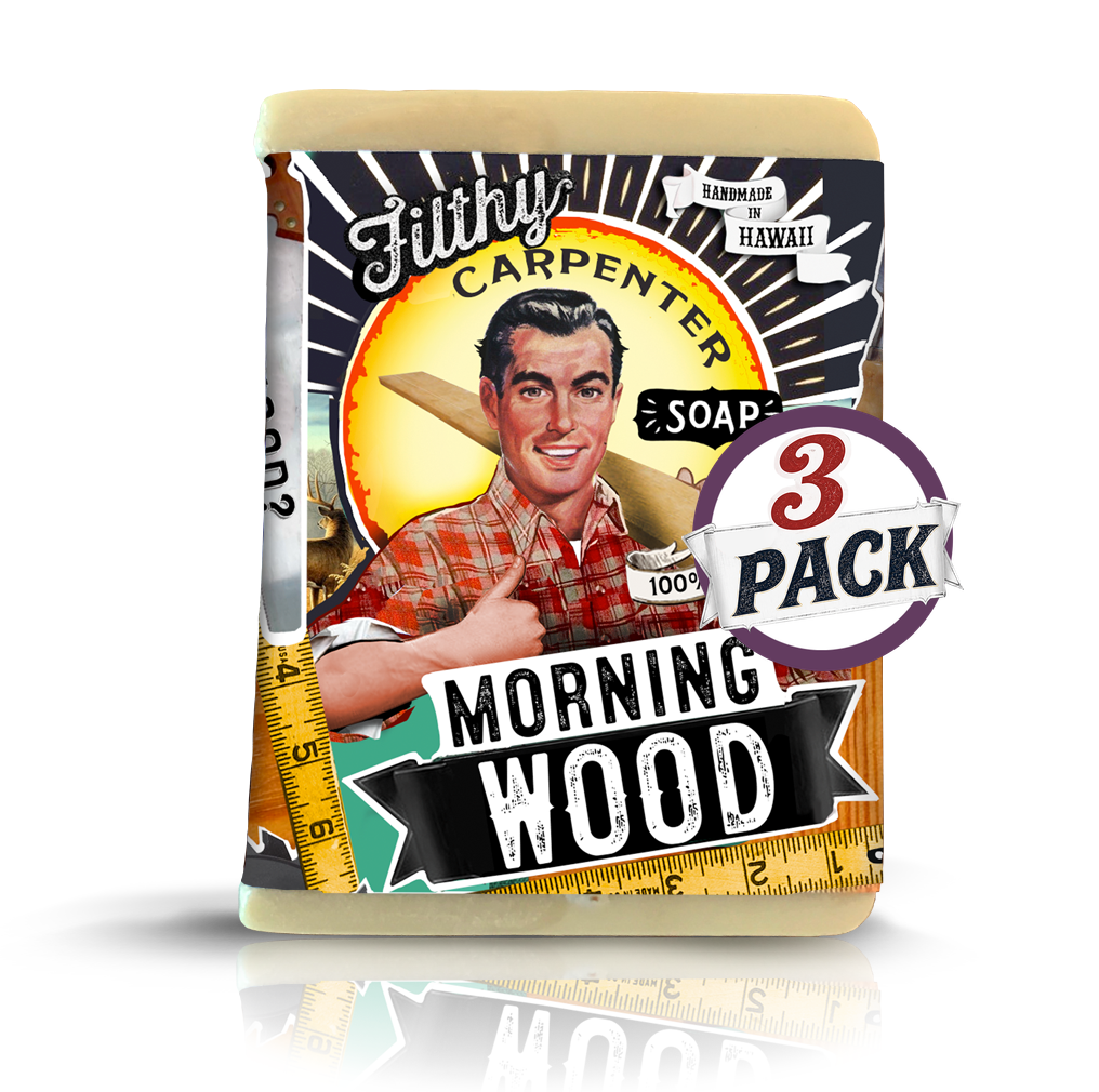 Morning Wood - Filthy Carpenter Soap 3 pack by Filthy Farmgirl