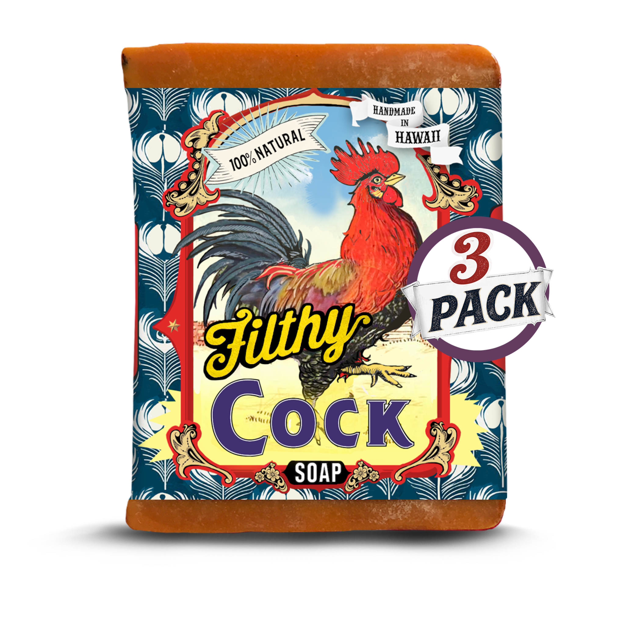 Filthy Cock Soap 3 pack by Filthy Farmgirl