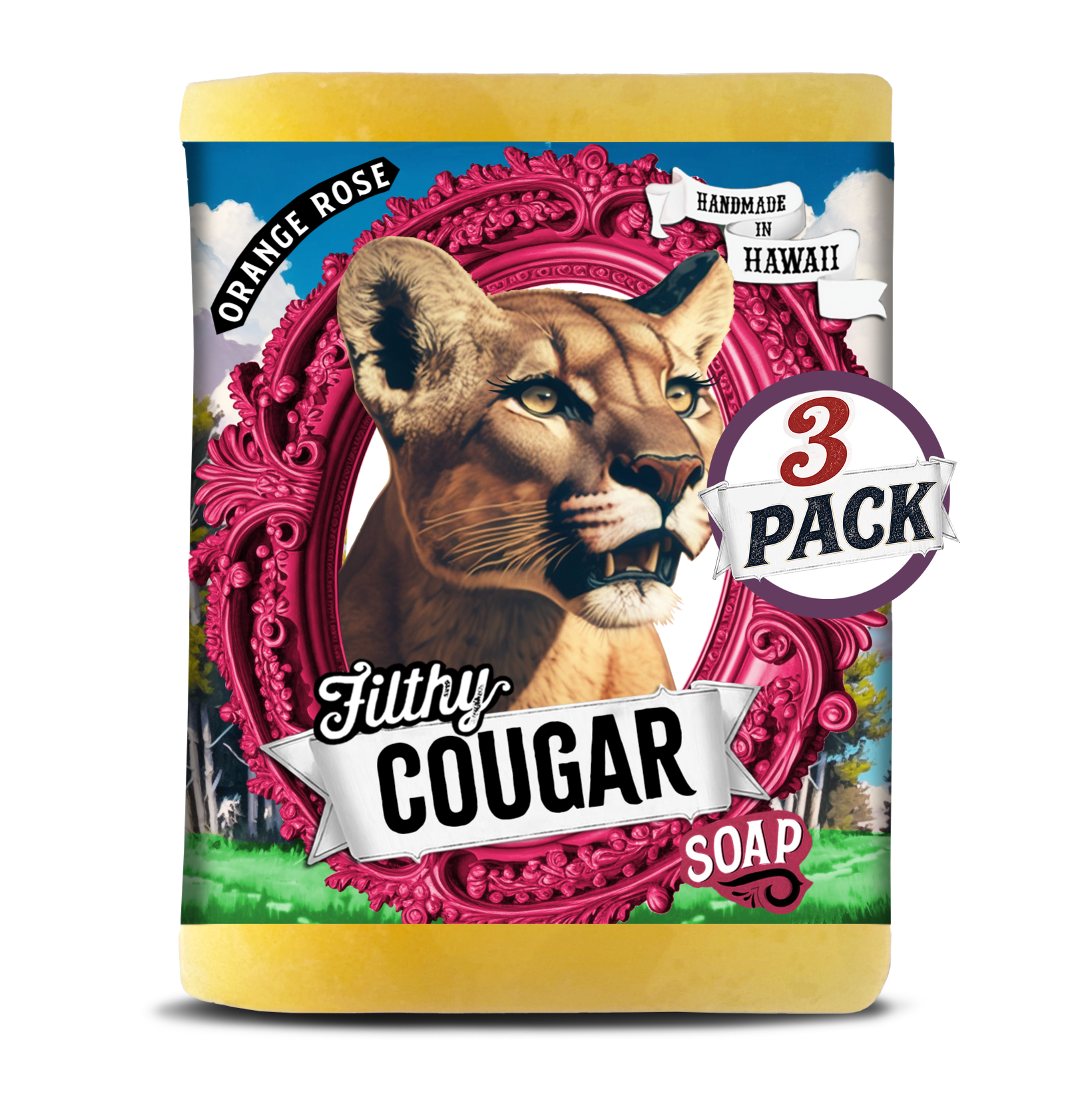 Filthy Cougar Soap 3 pack by Filthy Farmgirl