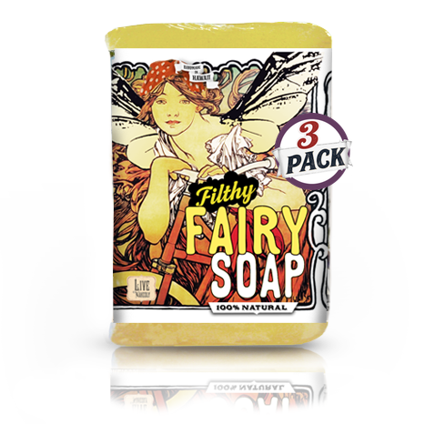 Filthy Fairy Soap 3 pack by Filthy Farmgirl