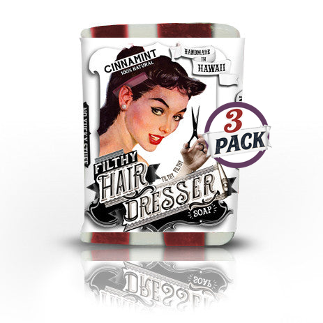 Filthy Hairdresser Soap 3 pack by Filthy Farmgirl