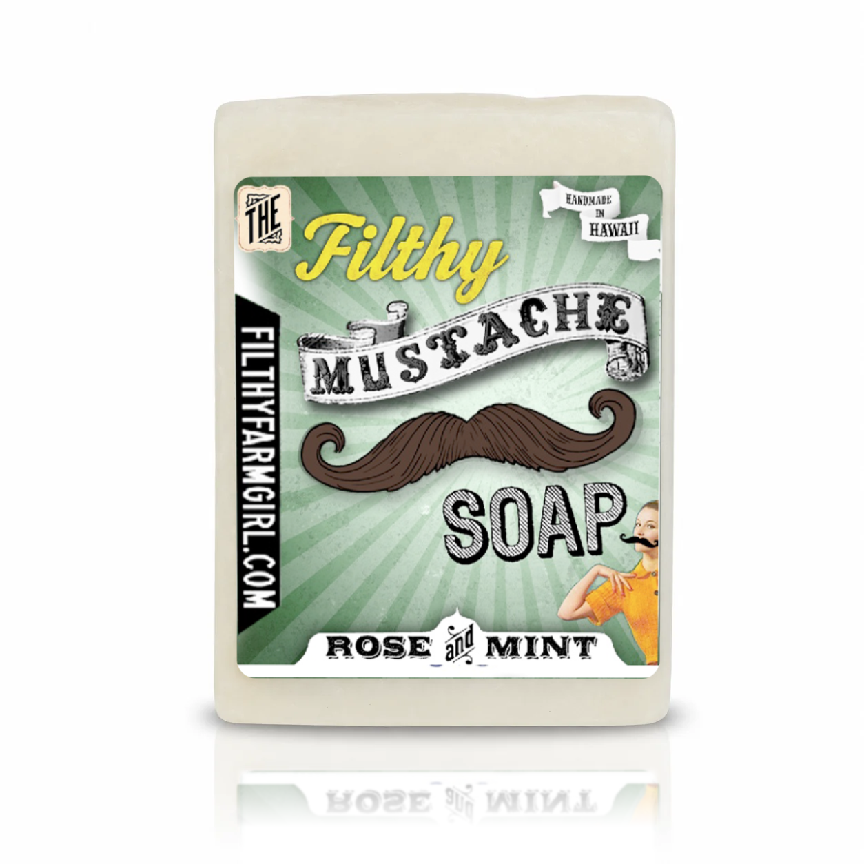 Filthy Mustache Soap — small bar