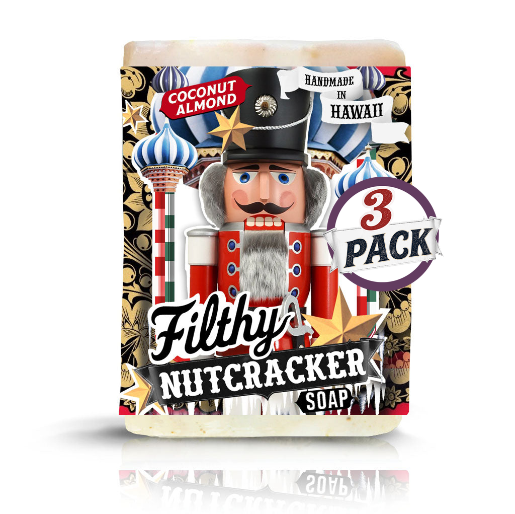 Filthy Nutcracker Soap 3 pack by Filthy Farmgirl