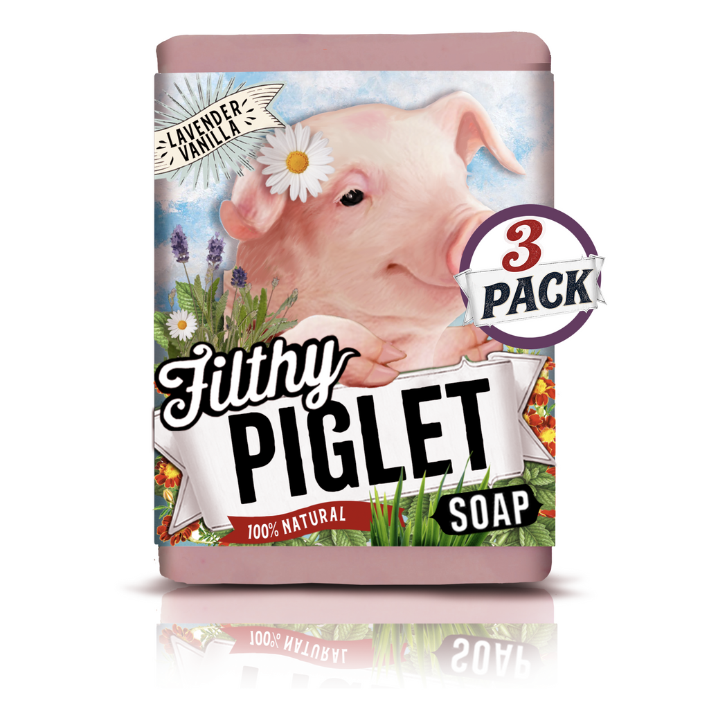 Filthy Piglet Soap 3 pack by Filthy Farmgirl