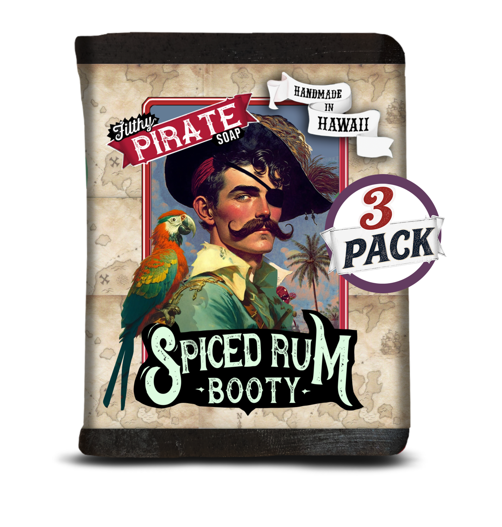 Filthy Pirate Soap Boy Pirate 3 pack by Filthy Farmgirl