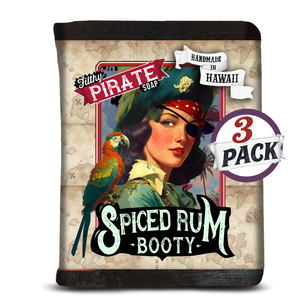 Filthy Pirate Soap Girl Pirate 3 pack by Filthy Farmgirl