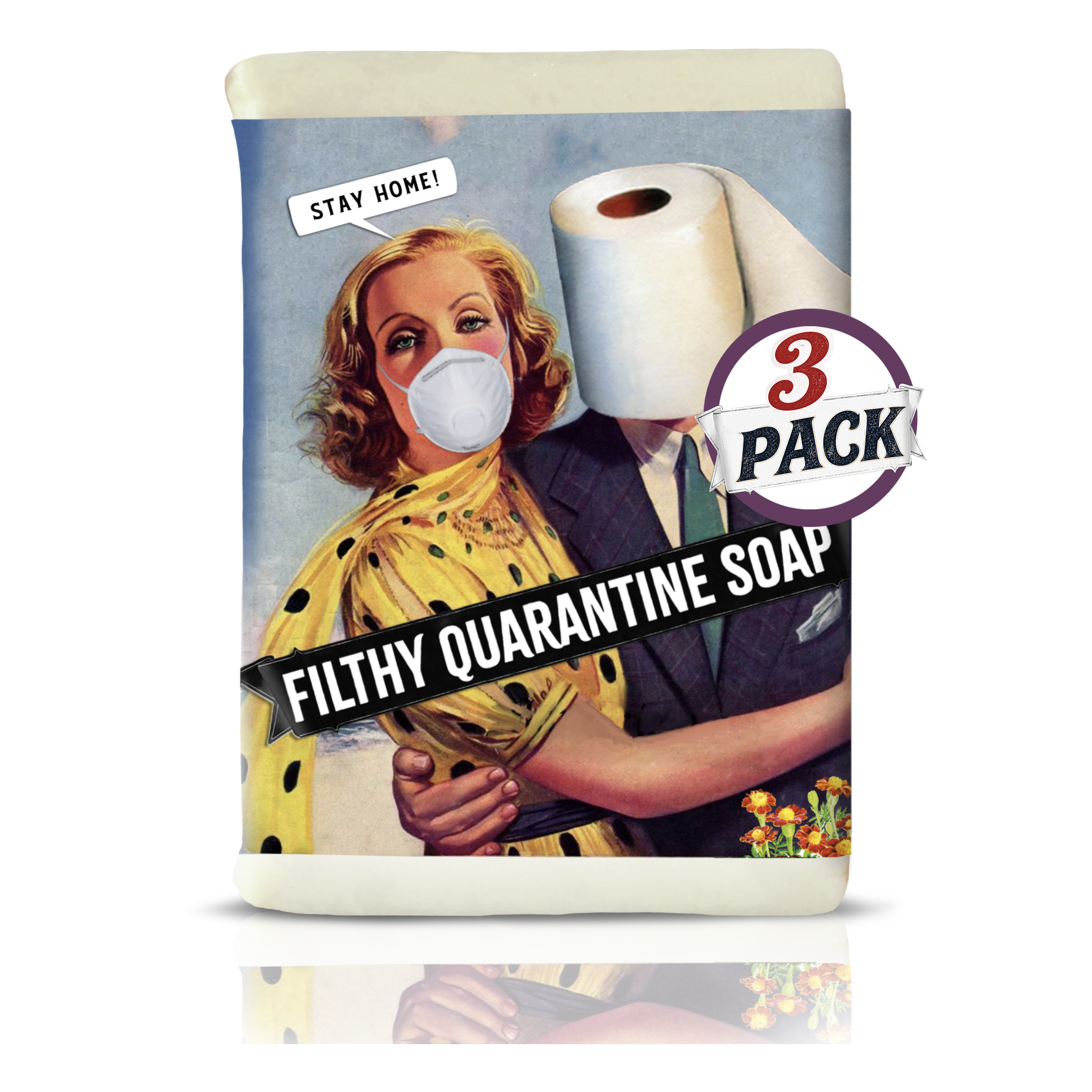 Filthy Quarantine Soap 3 pack by Filthy Farmgirl