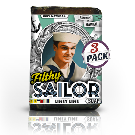 Filthy Sailor Soap - Limey Lime 3 pack by Filthy Farmgirl