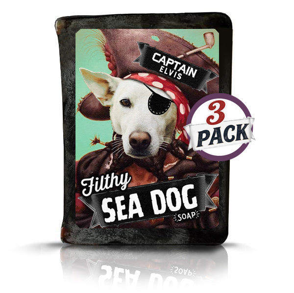 Filthy Sea Dog - Pirate Soap 3 pack by Filthy Farmgirl