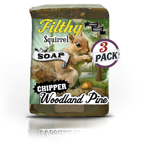 Filthy Squirrel-Chipper Woodland Pine 3 pack by Filthy Farmgirl