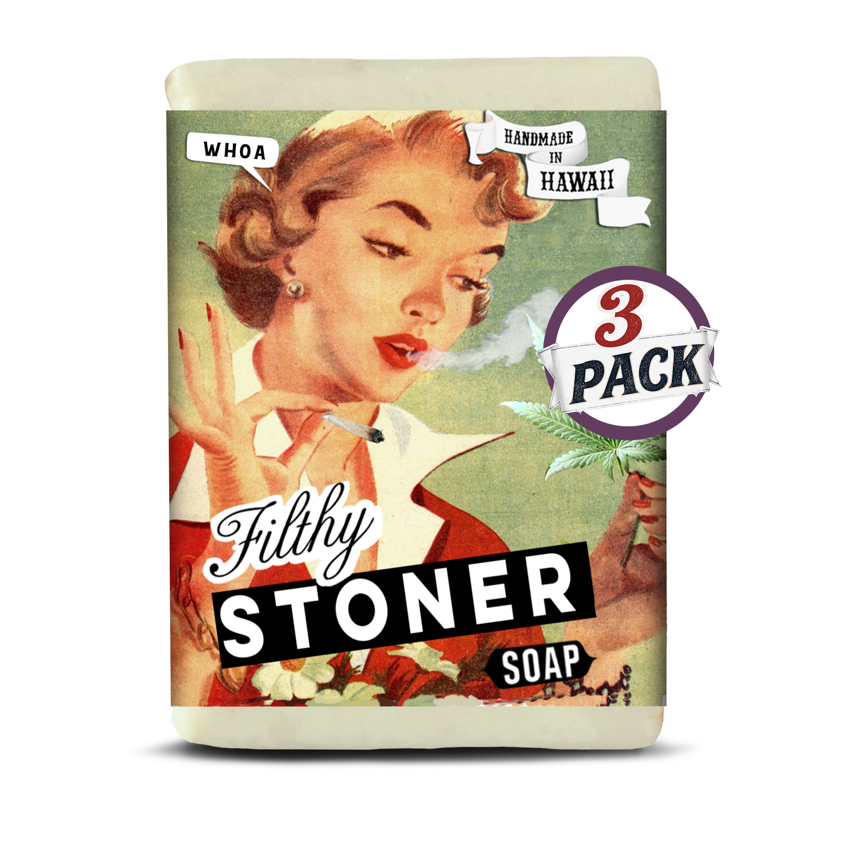 Filthy Stoner Soap 3 pack by Filthy Farmgirl