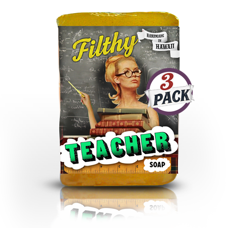 Filthy Teacher Soap 3 pack by Filthy Farmgirl