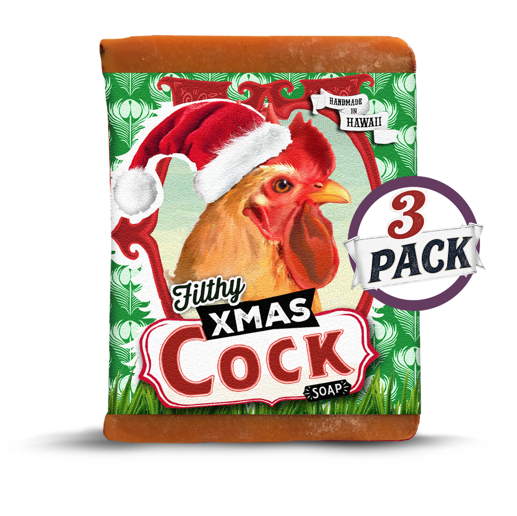 Filthy XMAS Cock Soap 3 pack by Filthy Farmgirl
