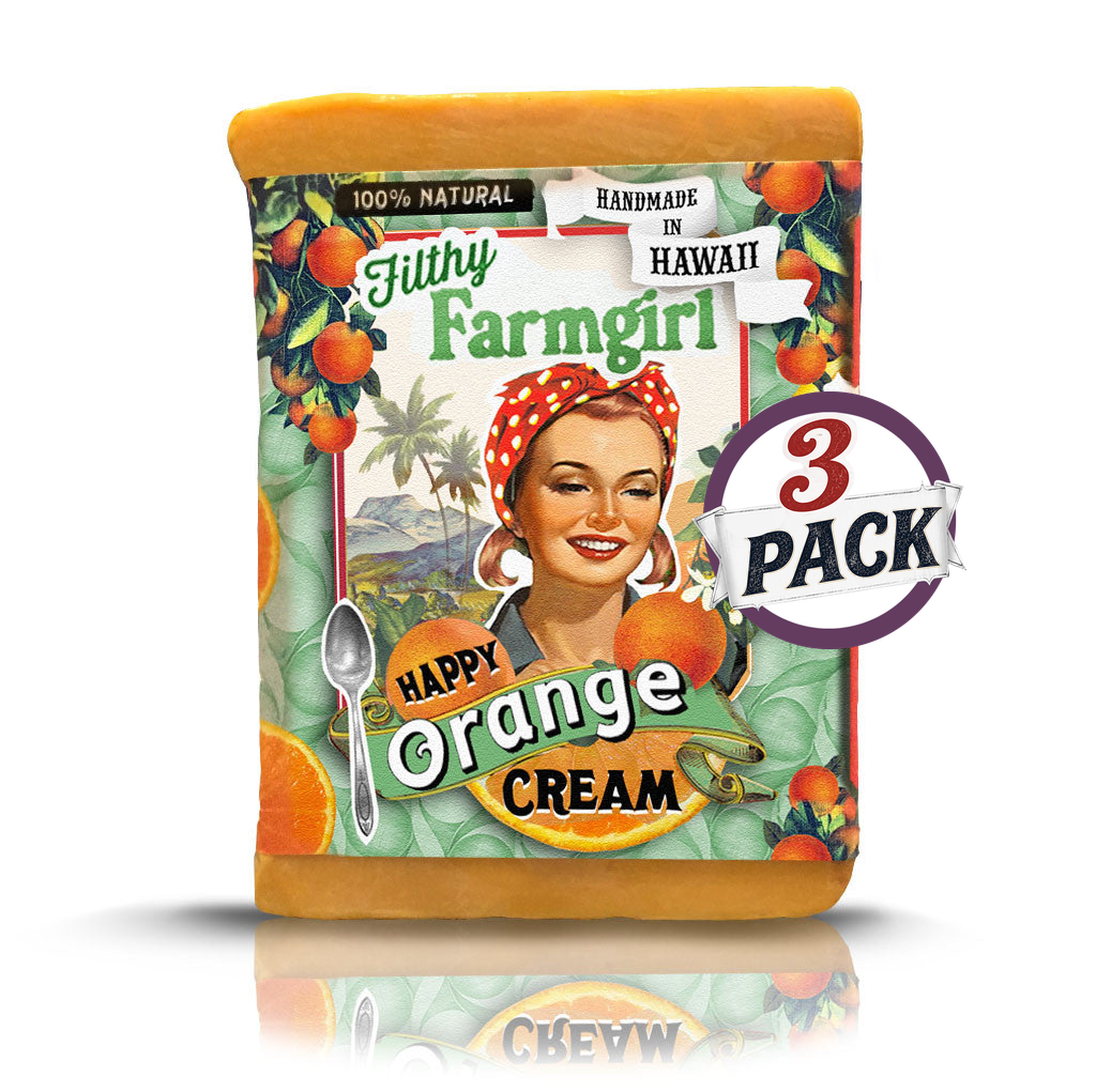 Happy Orange Cream 3 pack by Filthy Farmgirl