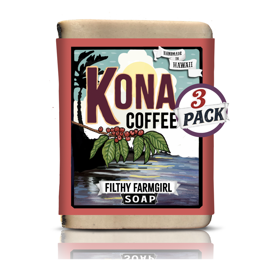 Kona Coffee 3 pack by Filthy Farmgirl