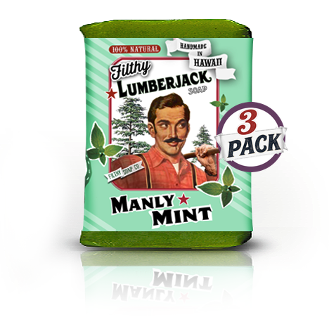 Filthy Lumberjack - Manly Mint 3 pack by Filthy Farmgirl