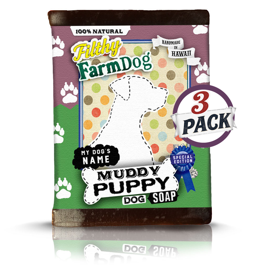 Muddy Puppy - Custom Label 3 pack by Filthy Farmgirl