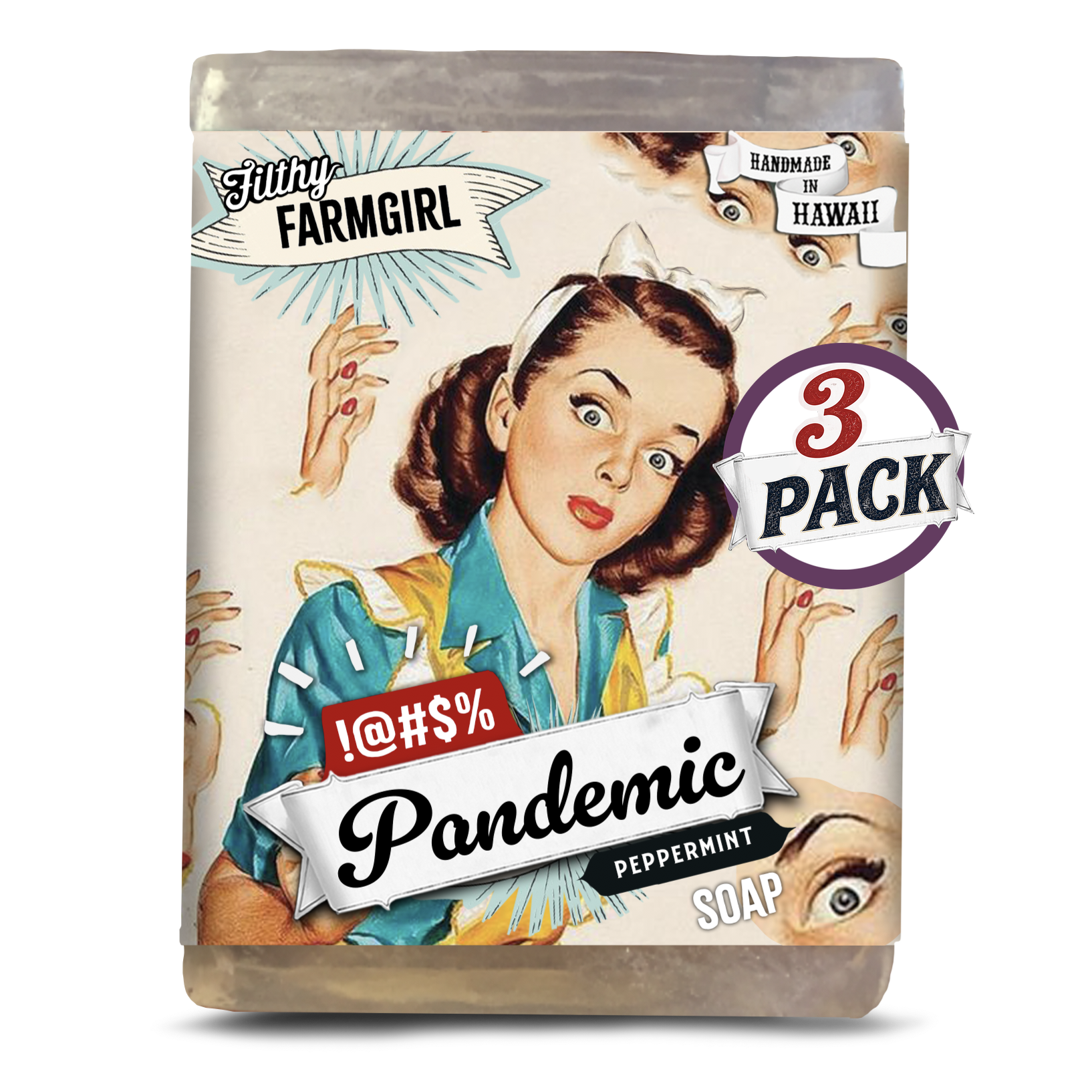 PANDEMIC PEPPERMINT 3 pack by Filthy Farmgirl