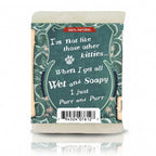 Filthy Pussy Soap — back label