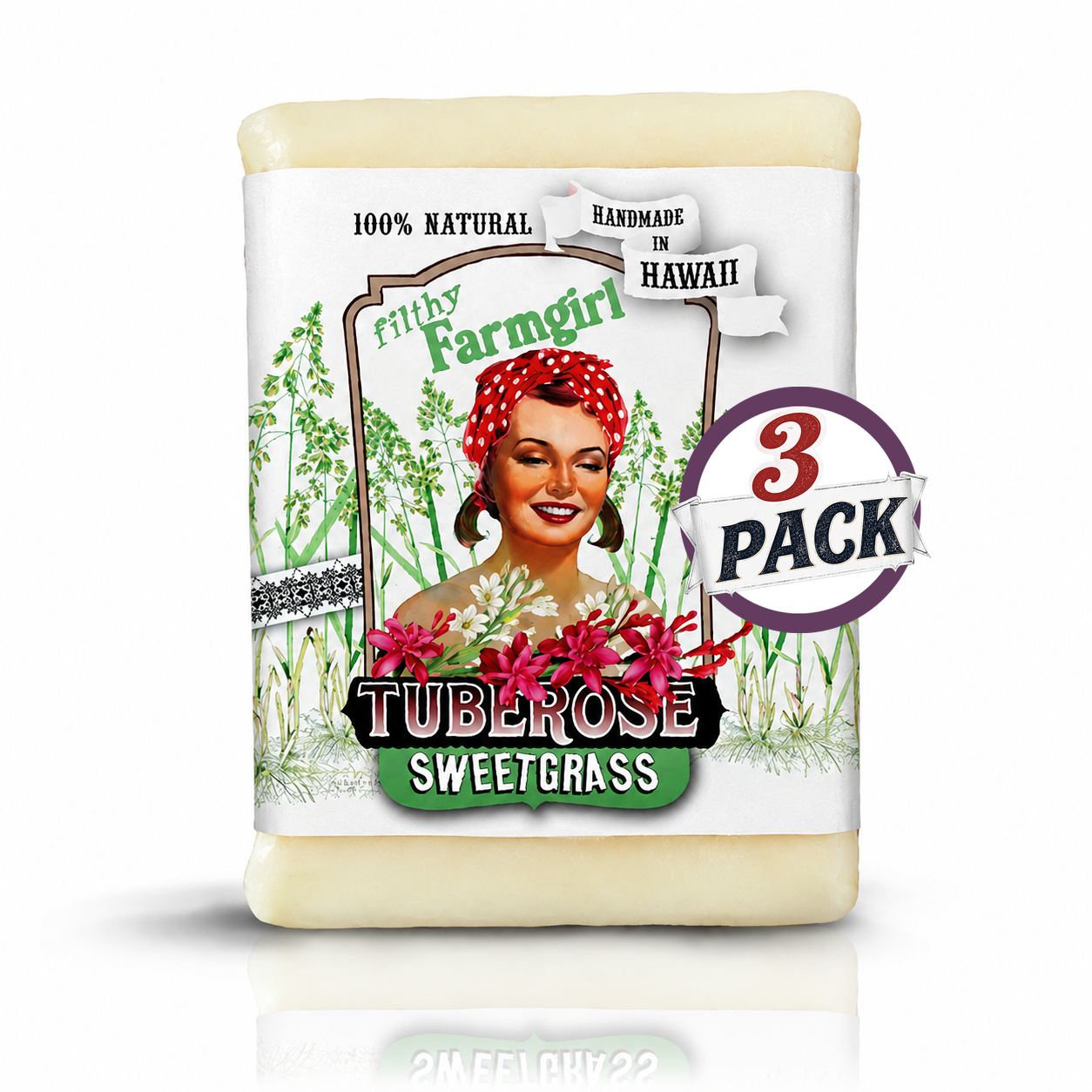 Tuberose Sweetgrass 3 pack by Filthy Farmgirl