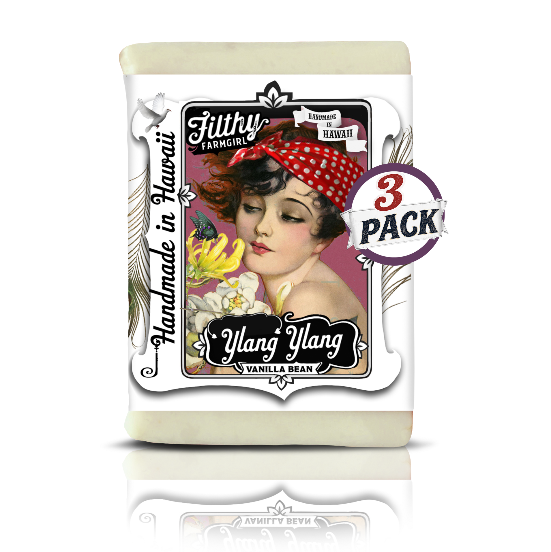 Ylang Ylang Vanilla Bean 3 pack by Filthy Farmgirl