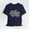 Filthy Farmgirl Soap Co. logo t-shirt in Navy, unisex 100% cotton BELLA+CANVAS tee