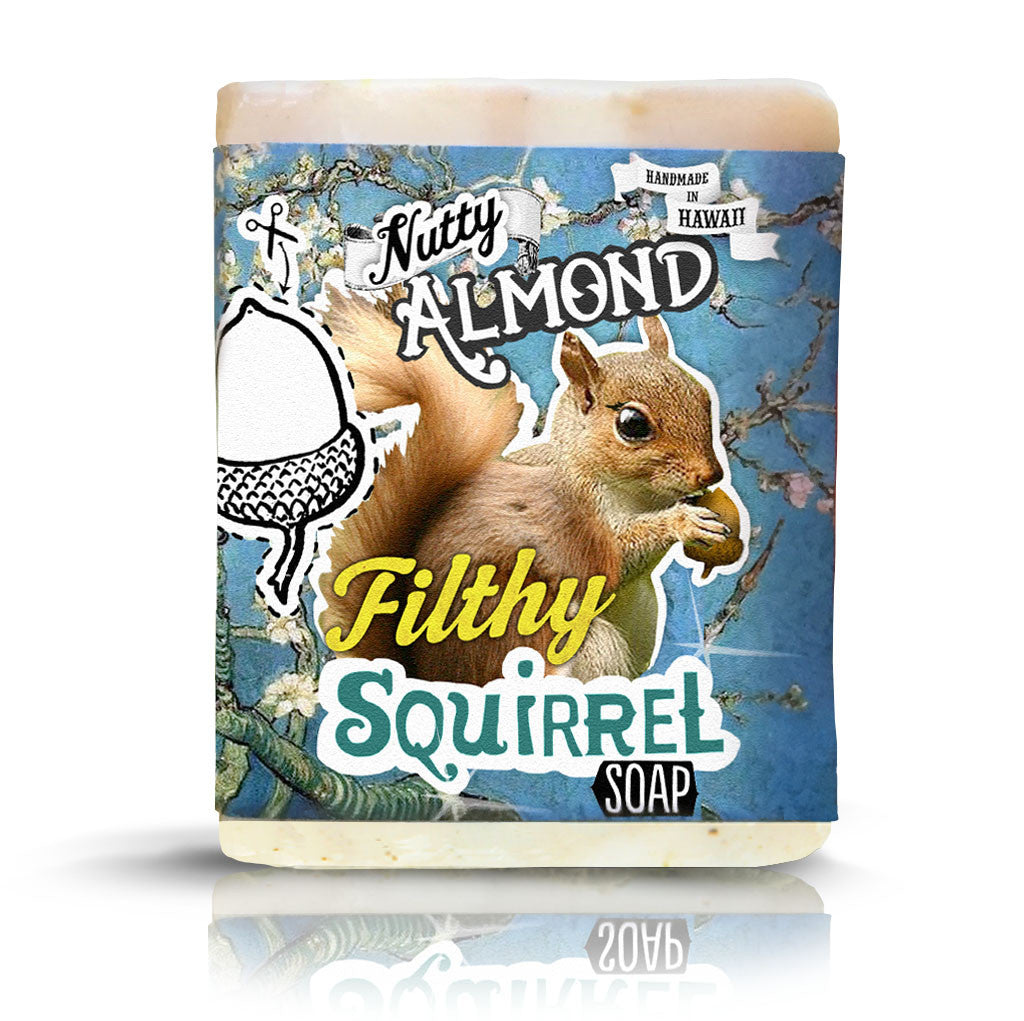 Filthy Squirrel - Nutty Almond soap bar by Filthy Farmgirl