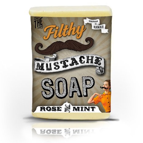Filthy Mustache Soap bar by Filthy Farmgirl