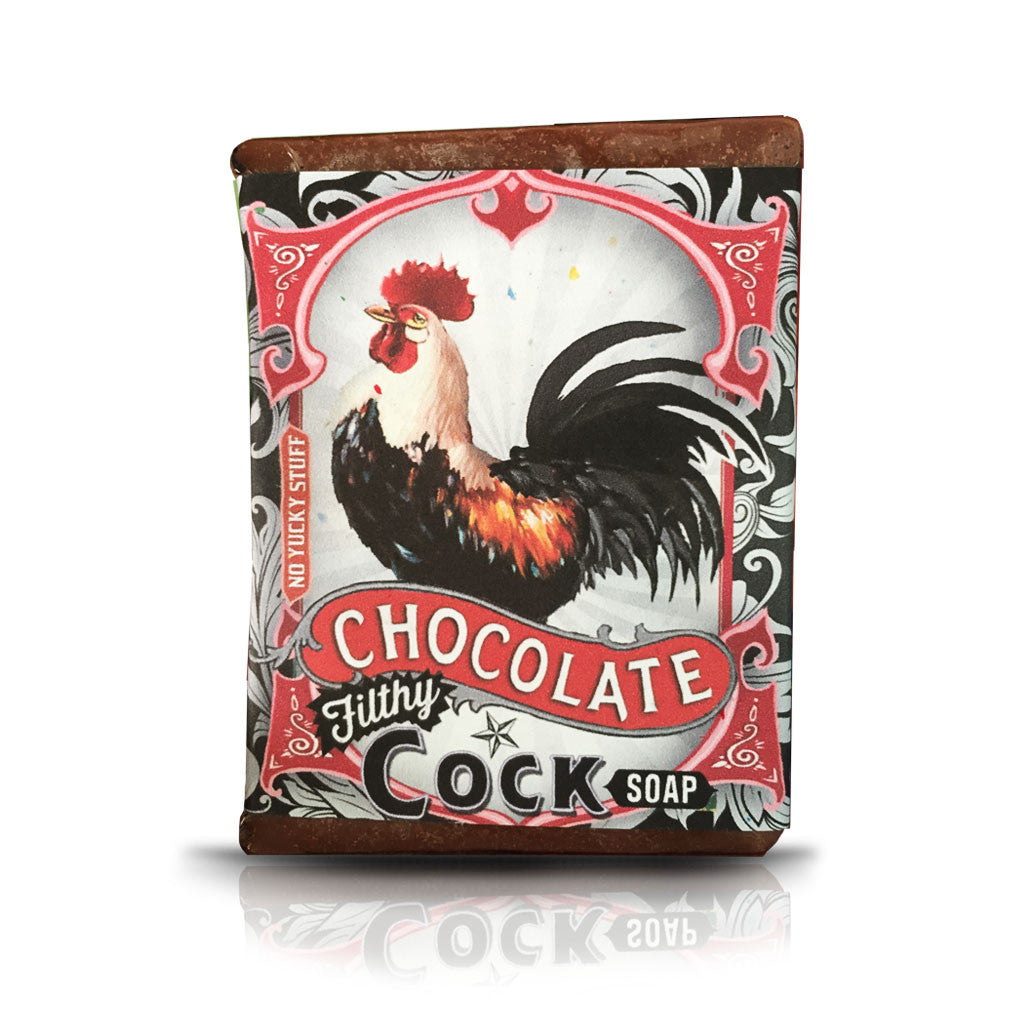 Chocolate Cock Soap bar by Filthy Farmgirl