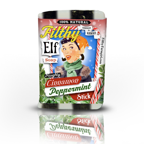 Filthy Elf - Cinnamon Peppermint soap bar by Filthy Farmgirl