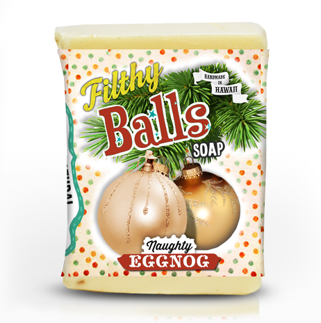Filthy Balls Soap - Eggnog