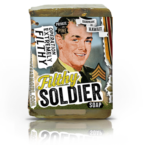Filthy Soldier Soap bar by Filthy Farmgirl