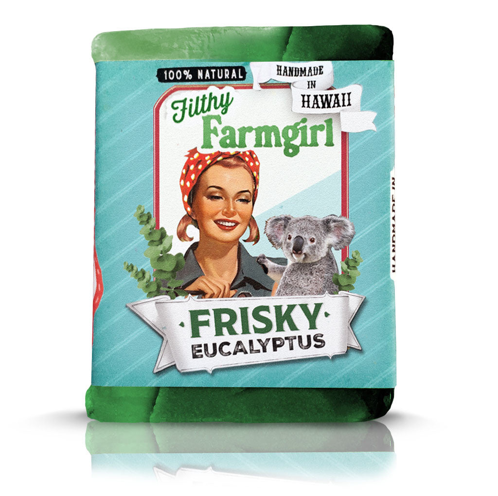 Frisky Eucalyptus soap bar by Filthy Farmgirl