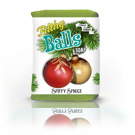 Filthy Balls Soap - Spruce