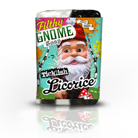 Filthy Gnome Soap - Ticklish Licorice bar by Filthy Farmgirl