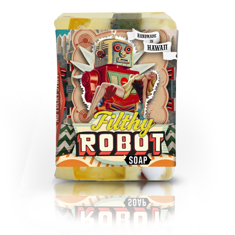 Filthy Robot Soap - Cyber Mint Spice