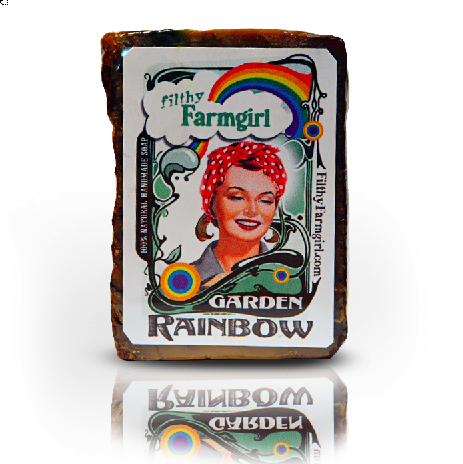Garden Rainbow soap bar by Filthy Farmgirl