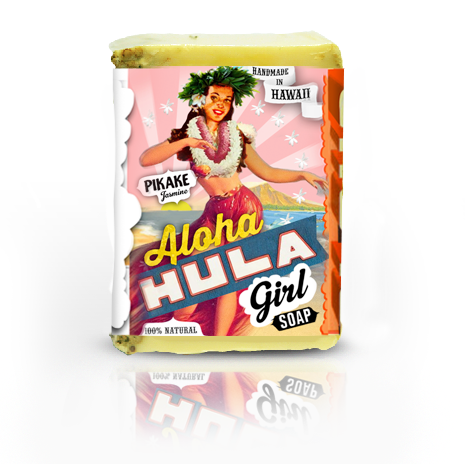 Aloha Hula Girl Soap bar by Filthy Farmgirl