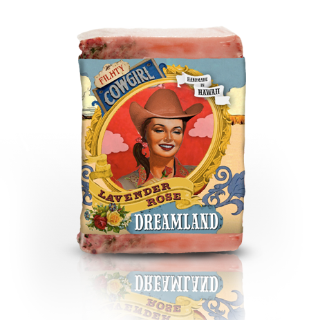Lavender Rose Dreamland soap bar by Filthy Farmgirl