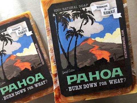 Pahoa Special Edition soap bar by Filthy Farmgirl