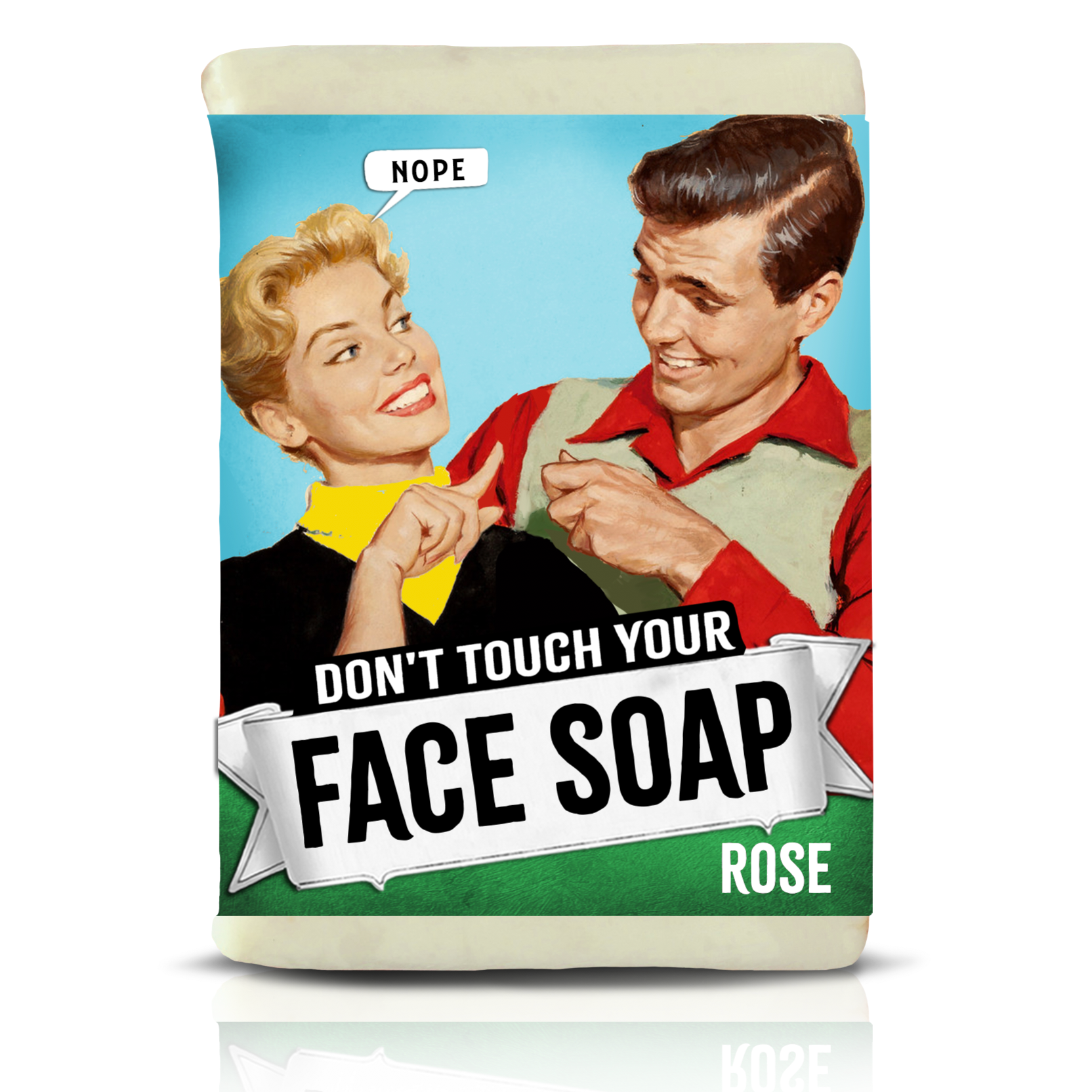 Don't Touch Your Face Soap bar by Filthy Farmgirl