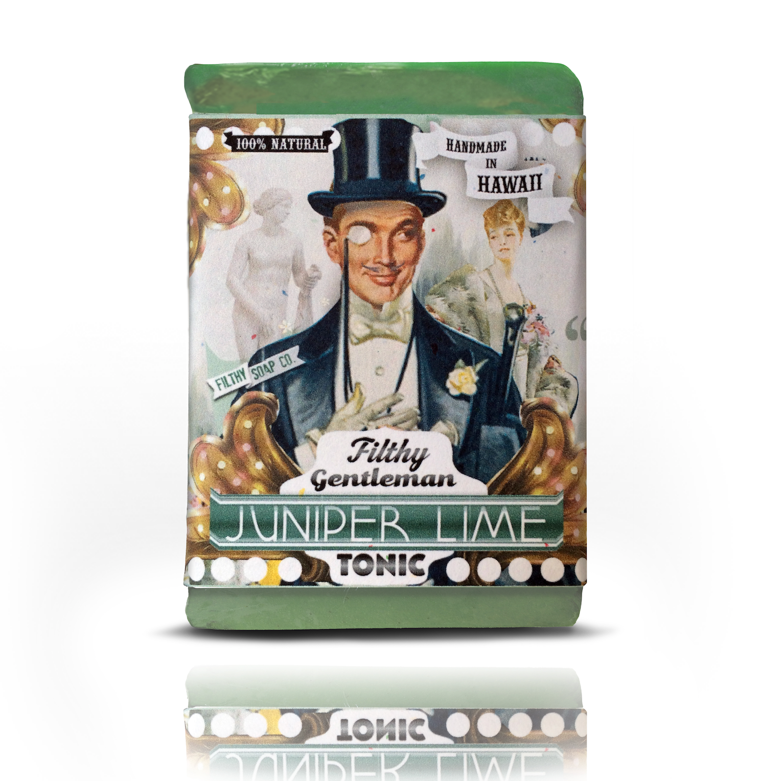 Juniper Lime Tonic soap bar by Filthy Farmgirl