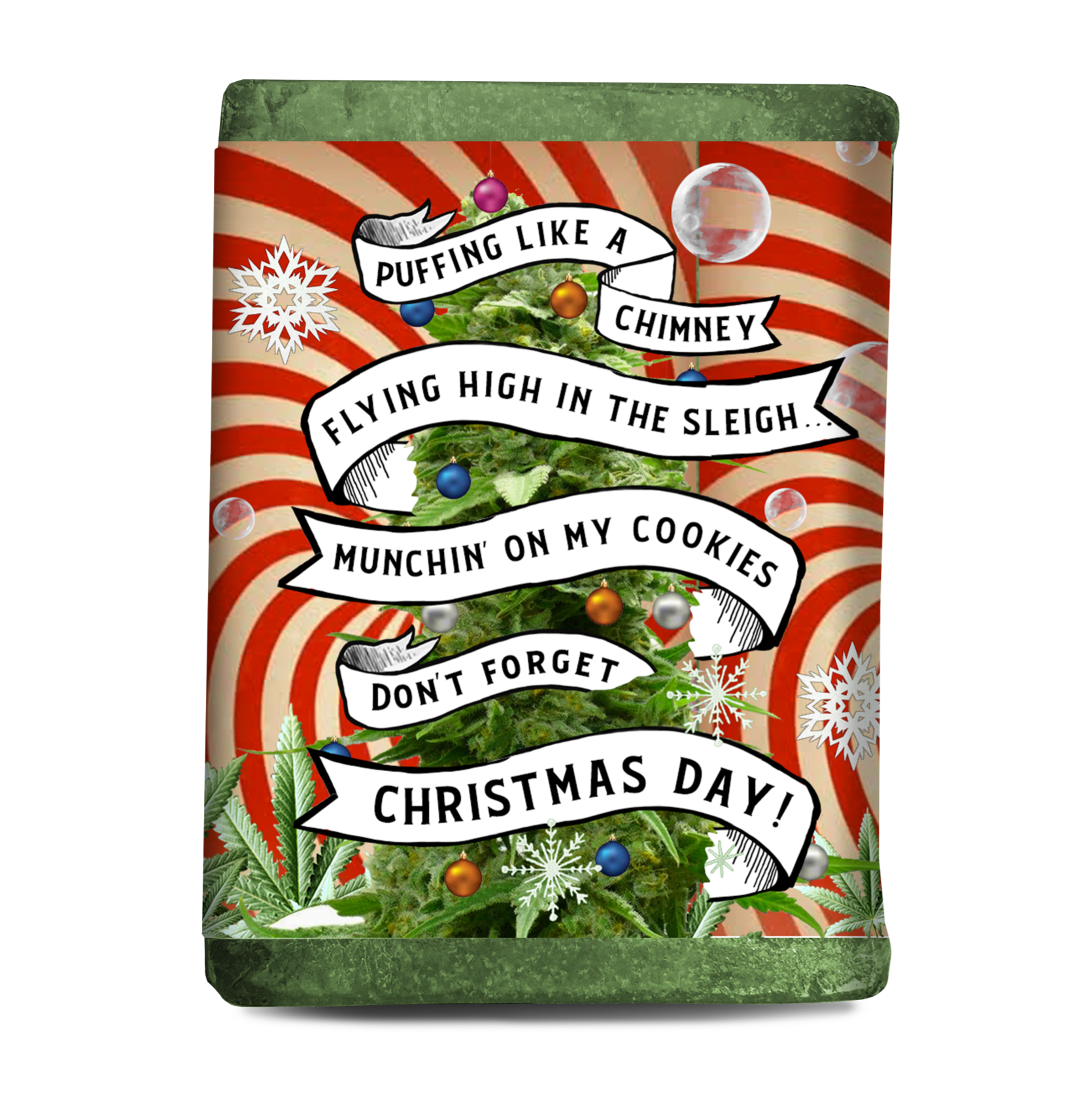 Filthy Stoner Santa Soap bar by Filthy Farmgirl