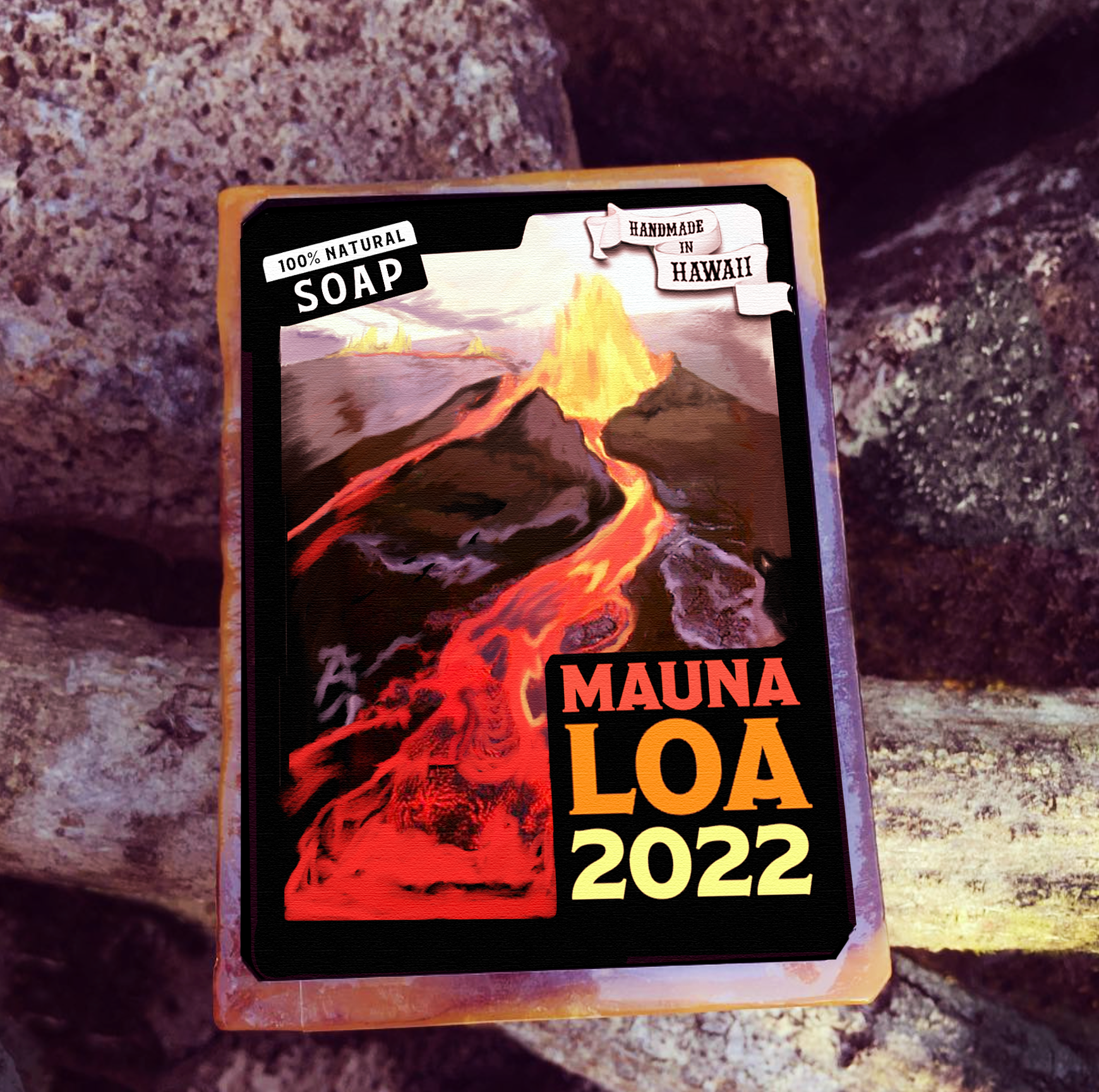 Mauna Loa 2022 Special Edition soap bar by Filthy Farmgirl